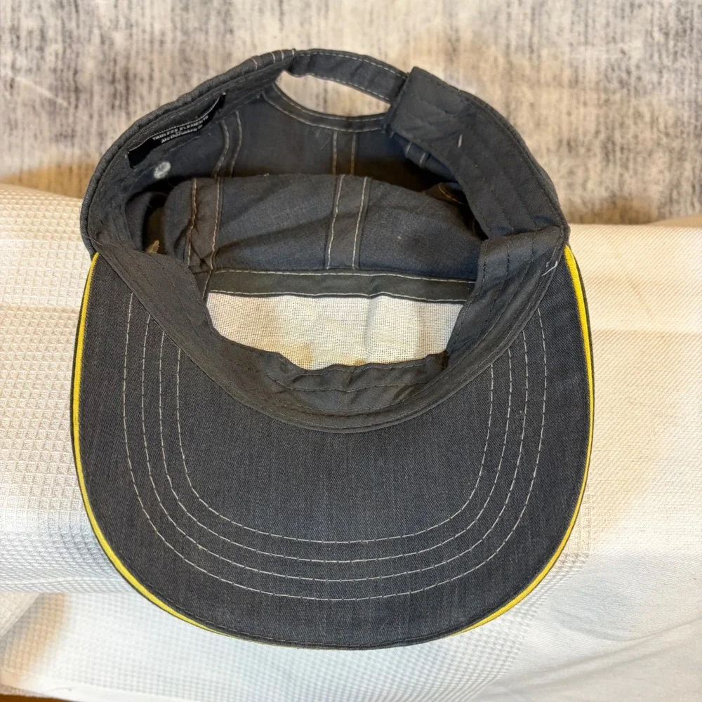 McDonalds Timeless Elements 5 Panel Hat Gray Employee Uniform Cap Adjustable